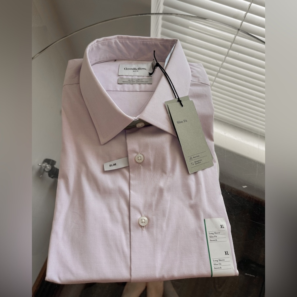 NWT Goodfellow Purple Long Sleeve